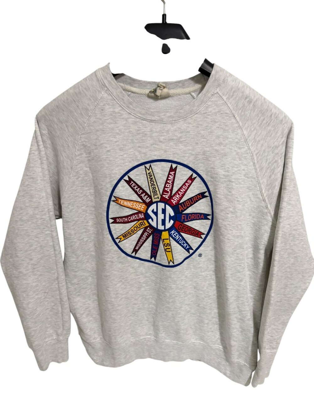 Southeastern Conference Pennants Sweatshirt Men's Medium SEC College Sports